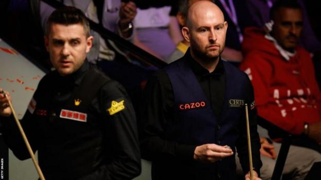 Mark Selby and Matthew Selt