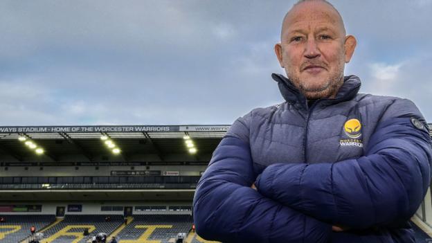 Former Worcester director of rugby Steve Diamond pictured at Sixways