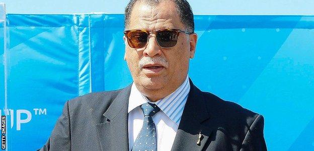 Danny Jordaan, président de l'Association sud-africaine de football