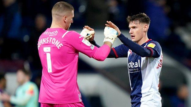 Albion had to overcome two rare errors by England goalkeeper Sam Johnstone to earn their point against high-flying Huddersfield