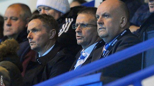 Kevin Keen watches Colchester take on Rochdale