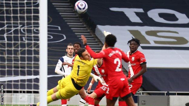 Gareth Bale Marque Pour Tottenham