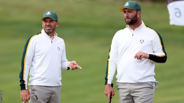 Sergio Garcia and Jon Rahm