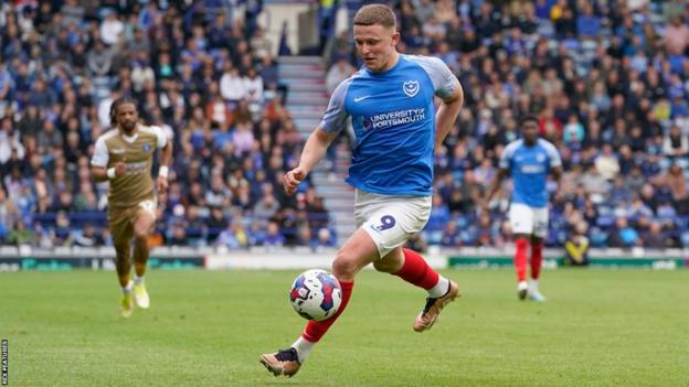 Colby Bishop: Pompey striker reflects on the season and addresses future - BBC Sport