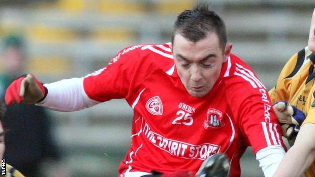 Niall Gormley scored an early goal for Tyrone champions Trillick