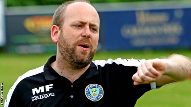 Lancaster City boss Mark Fell