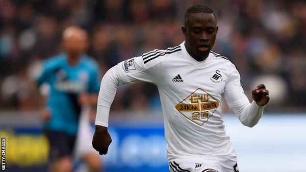 Modou Barrow Swansea forward returns to The Gambia squad BBC Sport