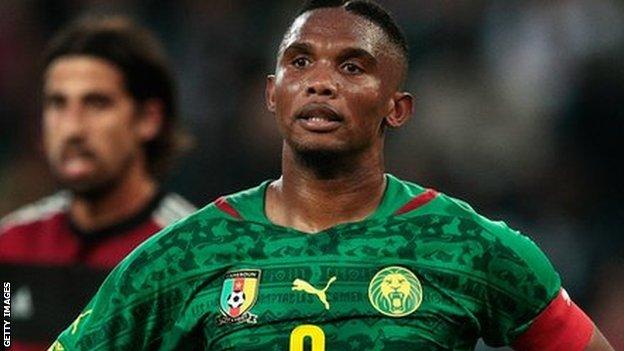 Samuel Eto'o Cameroon jersey