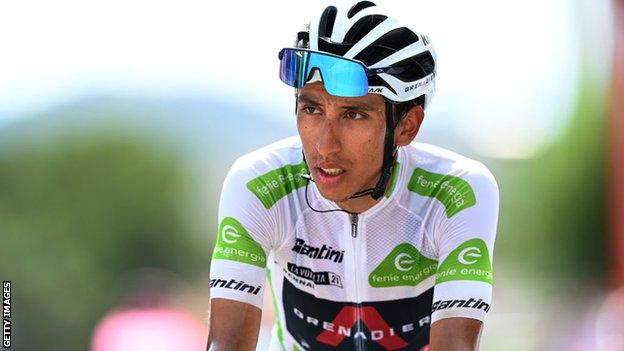 Egan Bernal of Ineos Grenadiers