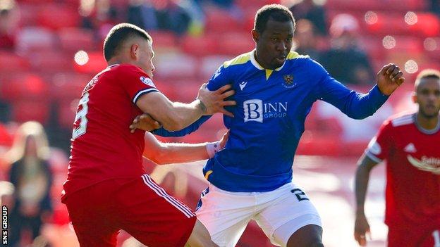 Ambrose was composed on debut and kept Aberdeen at arms length