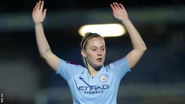 Manchester City Women midfielder Keira Walsh