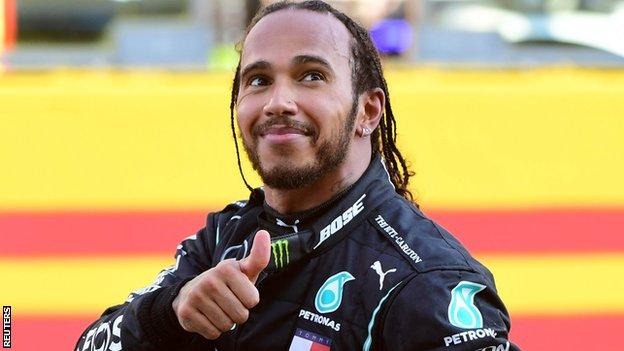 Tuscan Grand Prix: Lewis Hamilton claims 90th win after incredible race -  BBC Sport