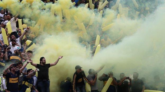 Copa Libertadores Final River Plate Earn Draw At Boca Juniors In Thrilling First Leg Bbc Sport