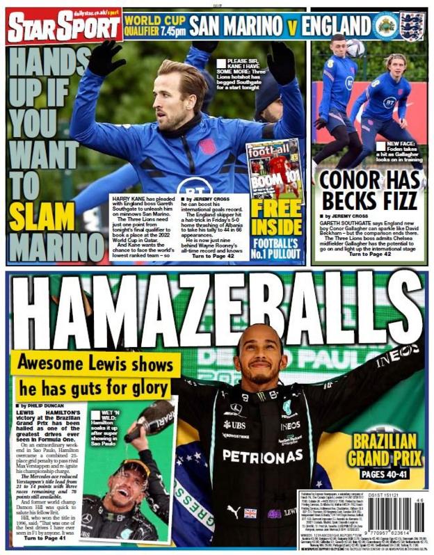 Monday's back pages - BBC Sport