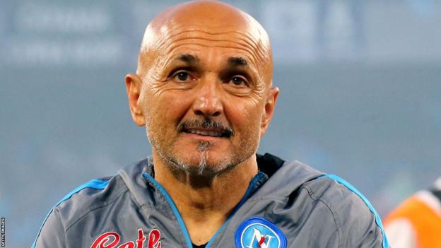 Napoli manager   Luciano Spalletti