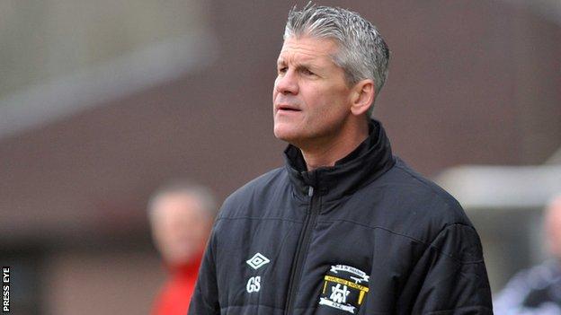 Former Glentoran defender Gary Smyth is in charge of Championship side H&W Welders