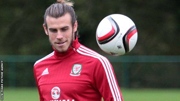 Wales forward Gareth Bale