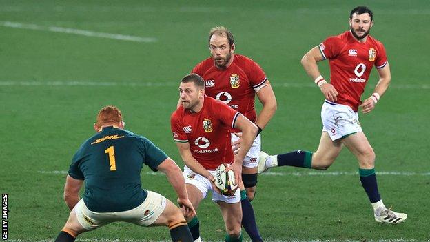 Finn Russell came on in the third Test after an injury to Dan Biggar