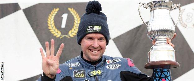 Alastair Seeley holds the Superstock and Supersport lap records for the North West 200