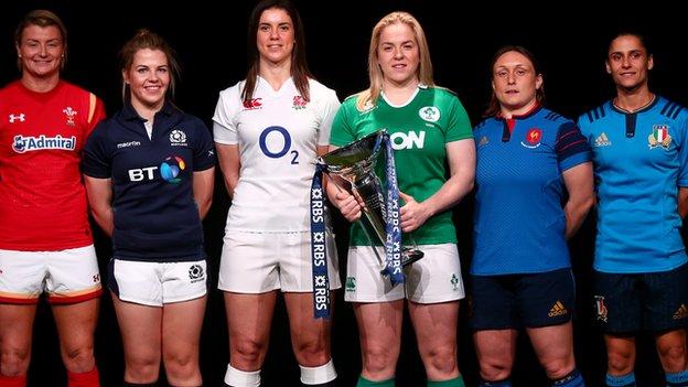 The captains for the Women's Six Nations teams
