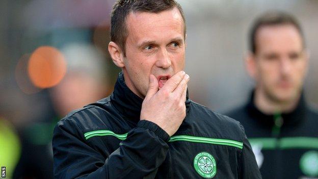 Celtic manager Ronny Deila