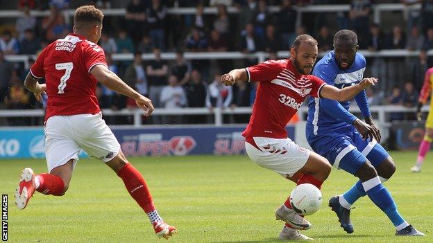 Middlesbrough's Martin Braithwaite