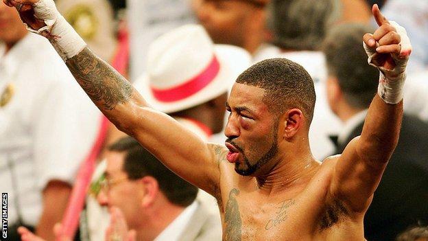 Corrales was held aloft after his incredible 10th round turnaround