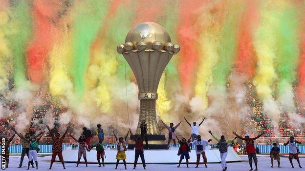 Ceremonia de apertura de la Copa de África