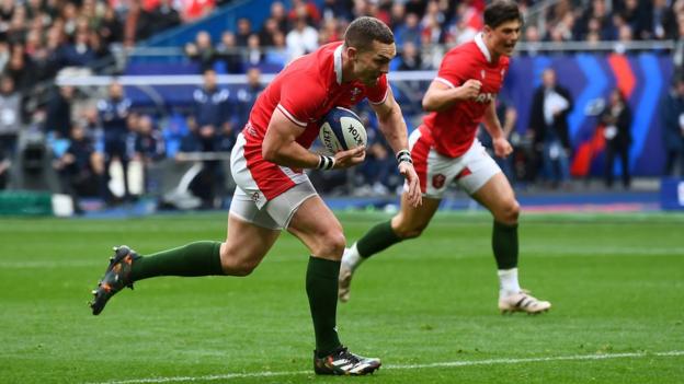 George North anota para Gales contra Francia