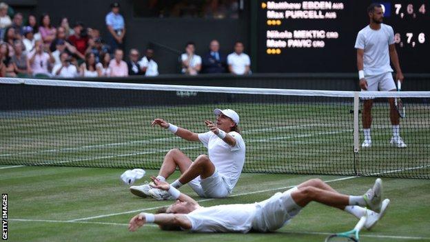 Matthew Ebden and Max Purcell
