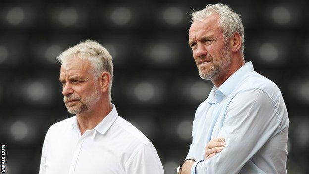 Brian Noble and Brian McDermott
