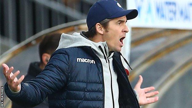 Joey Barton, directeur des Bristol Rovers