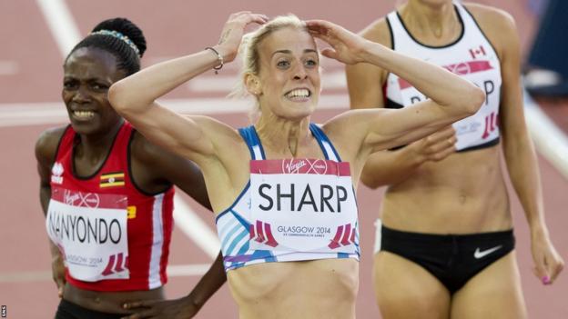 Lynsey Sharp won Commonwealth Games silver in Glasgow in 2014