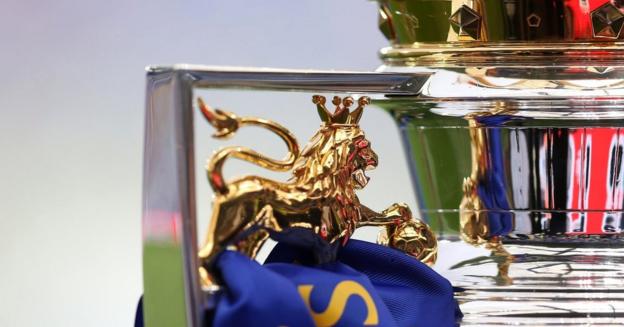 Premier League trophy