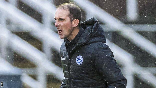 Ayr United: Mark Kerr departs as manager - BBC Sport