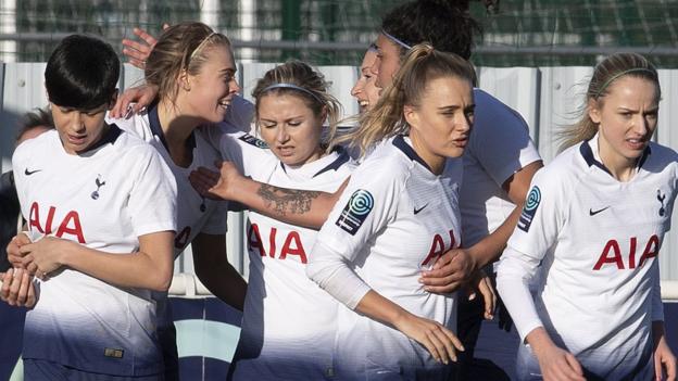 Tottenham Hotspur promoted to Women's Super League - BBC Sport