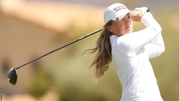 Bronte Law in action at the LPGA Drive On Championship in March