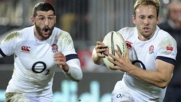 Chris Pennell and Jonny May