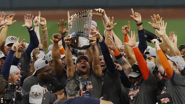 The Houston Astros have won the World Series, beating the Philadelphia  Phillies – WABE