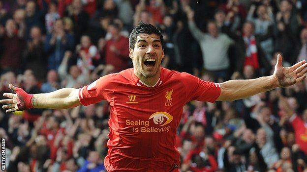 Former Liverpool striker Luis Suarez