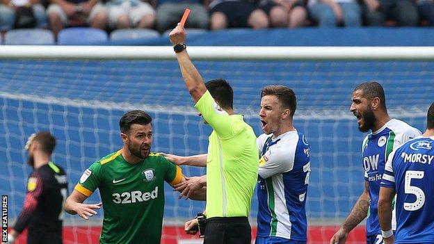 Ledson has been sent off twice this season