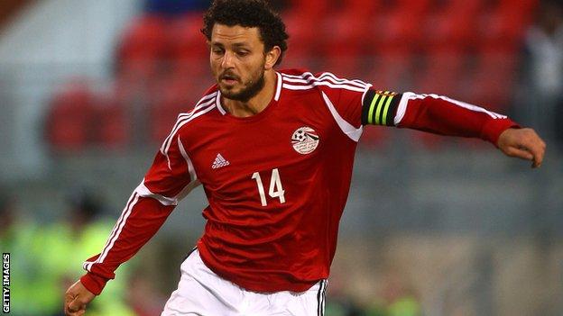 Egypt and Al Ahly's Hossam Ghaly