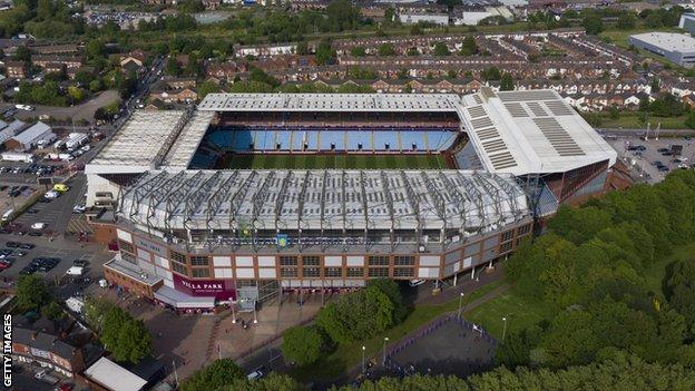 Aston Villa's Villa Park ground