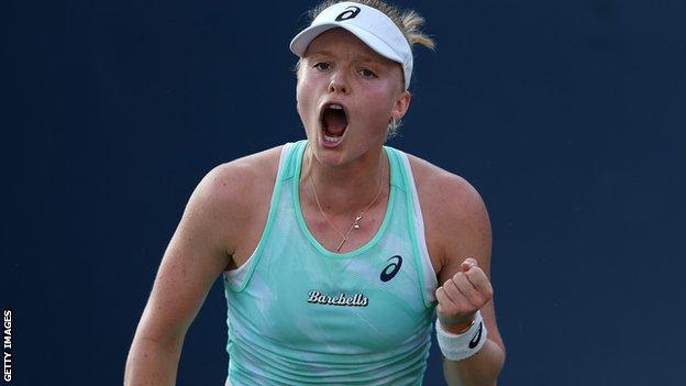 Harriet Dart celebrating