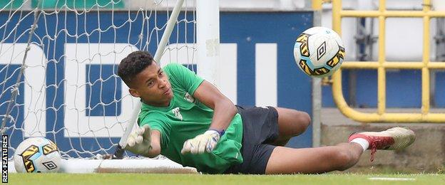 Shamrock Rovers goalkeeper Gavin Bazunu