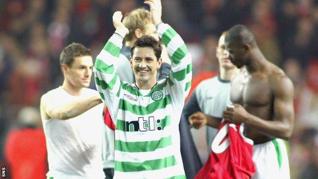 Dundee United manager Jackie McNamara was also a success at Celtic