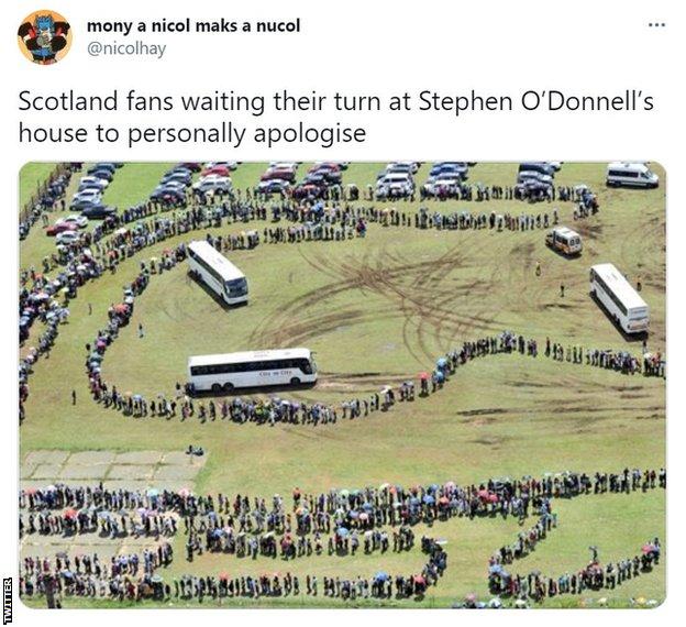 Scotland O'Donnell tweet