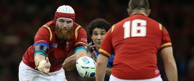 Jake Ball and Ken Owens were two of six Scarlets in the Wales World Cup squad