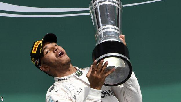 Lewis Hamilton is heading to his fourth F1 drivers title after German 