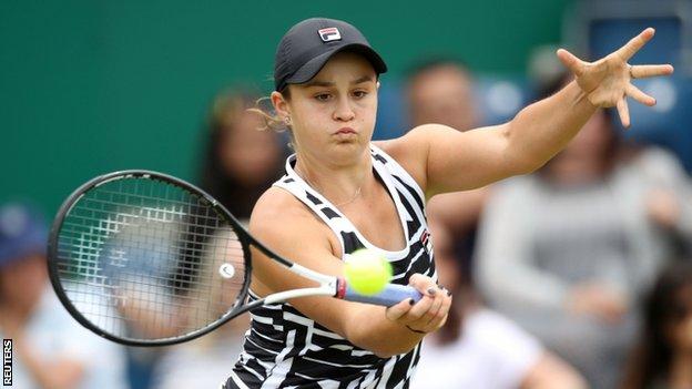 Ashleigh Barty Becomes World Number One By Winning Birmingham Title Bbc Sport